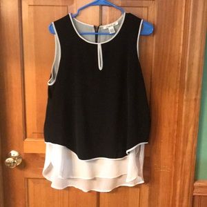 Sleeveless dressy top